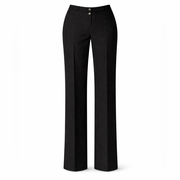 Cambio Pants - Cambio Black Wide-Leg Trousers